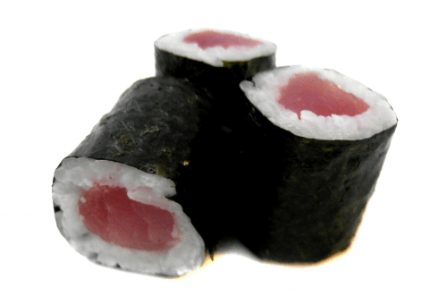 Mini maki sushi tonijn 6 stuks